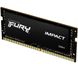 Пам'ять для ноутбуків Kingston Fury 16 GB SO-DIMM DDR4 2666 MHz Impact (KF426S15IB1/16) 355950 фото 2