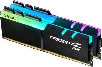 Пам'ять для настільних комп'ютерів G.Skill 16 GB (2x8GB) DDR4 3600 MHz Trident Z RGB For AMD (F4-3600C18D-16GTZRX) 338509 фото
