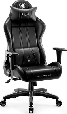 Комп'ютерне крісло для геймера Diablo Chairs X-One 2,0 King Size Double Black 312202 фото