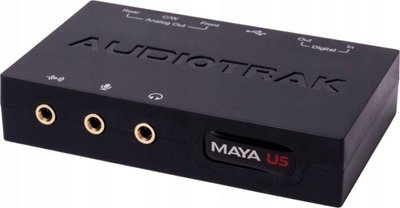 Звукова карта зовнішня Audiotrak MAYA U5 USB (8809502880002) 440118 фото
