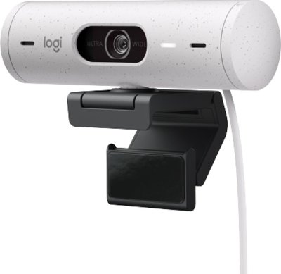 Веб-камера Logitech Brio 500 Off White (960-001428) 437564 фото