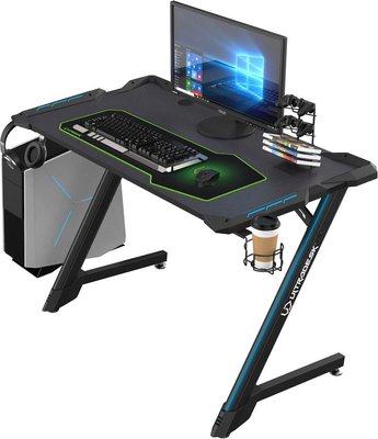 Геймерський ігровий стіл Ultradesk Space V2 (UDESK-SP-BK) 322896 фото