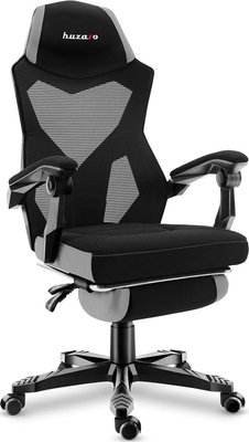 Компьютерное кресло для геймера Huzaro Combat 3.0 black-grey 326509 фото