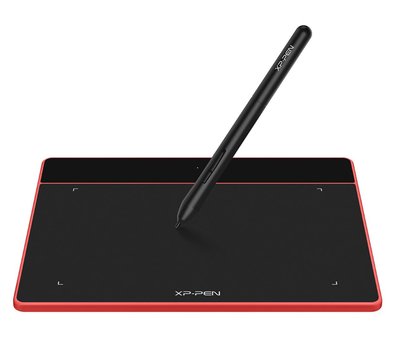 Графічний планшет XP-Pen Deco Fun S Carmine Red 353339 фото