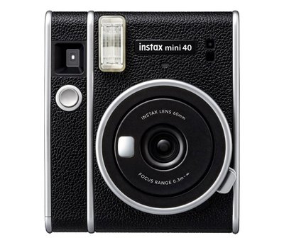 Фотокамера миттєвого друку Fujifilm Instax Mini 40 Black (16696863) 336812 фото