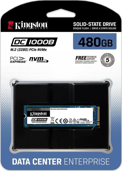 SSD накопичувач Kingston DC1000B 480 GB (SEDC1000BM8/480G) 339636 фото