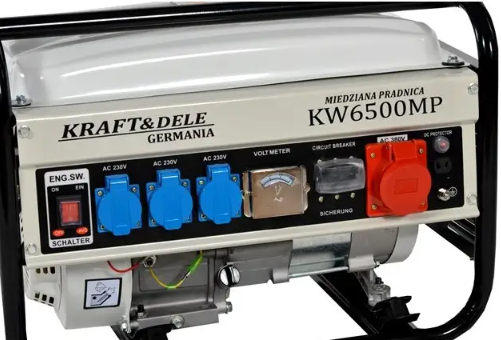 Бензиновий генератор Kraft&Dele KW-6500MP (KD-105) 475616 фото