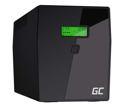 Лінійно-інтерактивний ДБЖ Green Cell UPS04 (1500VA/900W) 316204 фото