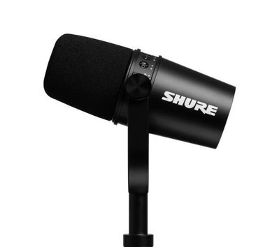 Мікрофон студійний, для ПК/ для стрімінгу, подкастів Shure MV7 Black 361102 фото