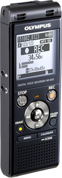 Цифровий диктофон Olympus WS-853 8GB Black (V415131BE000) 303977 фото