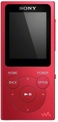 Компактний MP3 плеєр Sony NW-E394R Red 500078 фото