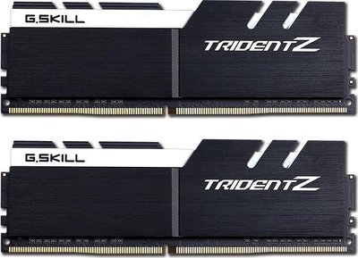 Память для настольных компьютеров G.Skill 32 GB (2x16GB) DDR4 3200 MHz Trident Z (F4-3200C14D-32GTZKW) 337662 фото