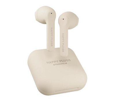 Навушники TWS ("повністю бездротові") Happy Plugs Air 1 Go TWS Cream 330084 фото