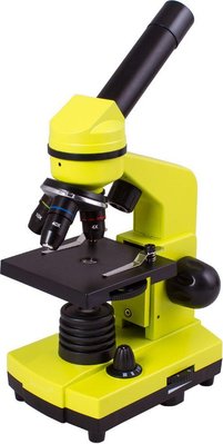 Мікроскоп оптичний Levenhuk Rainbow 2L Lime 165668 фото