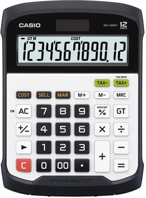 Настольный калькулятор Casio WD-320MT-S 478350 фото
