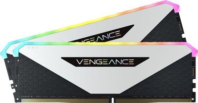 Пам'ять для настільних комп'ютерів Corsair Vengeance RGB RT DDR4 16 GB (2 x 8GB) 3600MHz CL18 (CMN16GX4M2Z3600C18W) 359302 фото