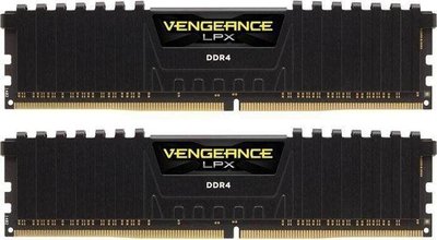 Пам'ять для настільних комп'ютерів Corsair 64 GB (2x32GB) DDR4 3200 MHz Vengeance LPX (CMK64GX4M2E3200C16) 339349 фото