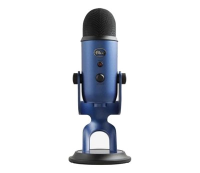 Микрофон для ПК/ для стриминга, подкастов Blue Microphones Yeti Midnight Blue 340974 фото
