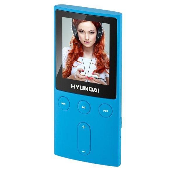 Компактний MP3 плеєр Hyundai MPC 501 GB4 FM BL 4GB Blue 461538 фото