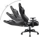 Комп'ютерне крісло для геймера IMBA seat KNIGHT Black-Grey 366078 фото 4