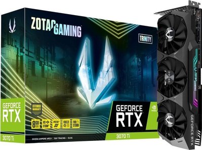 Відеокарта Zotac Gaming GeForce RTX 3070 Ti Trinity (ZT-A30710D-10P) 365351 фото