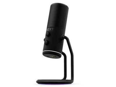 Микрофон для ПК, стриминга и подкастов NZXT Wired Capsule USB Microphone Black (AP-WUMIC-B1) 503908 фото