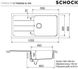 Кухонна мийка Schock Formhaus D-100 L onyx 10 448017 фото 2