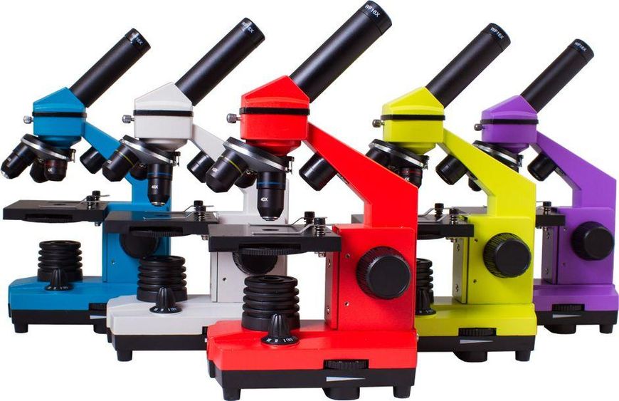 Мікроскоп оптичний Levenhuk Rainbow 2L PLUS Lime 165664 фото