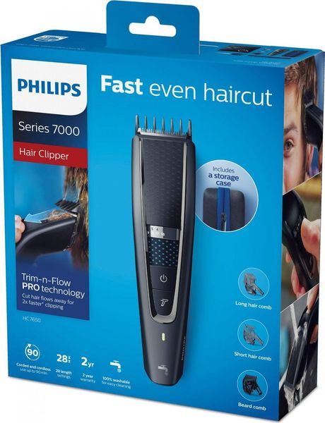 Машика для стрижки волосся Philips Hairclipper series 7000 HC7650/15 343294 фото