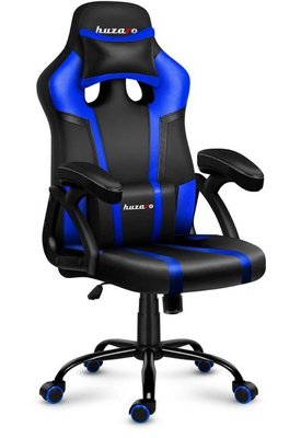 Компьютерное кресло для геймера Huzaro Force 3.1 Black-Blue 504087 фото