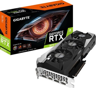 Видеокарта Gigabyte GeForce RTX 3070 Ti Gaming OC 8G (GV-N307TGaming OC-8GD) 357914 фото