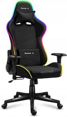 Комп'ютерне крісло для геймера Huzaro Force 6,2 Mesh RGB Black 489741 фото