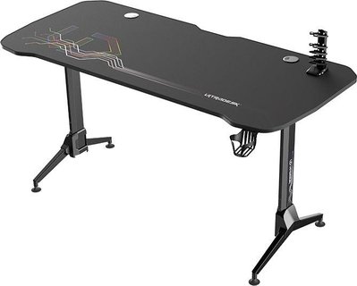 Геймерський ігровий стіл Ultradesk GRAND Black 320132 фото