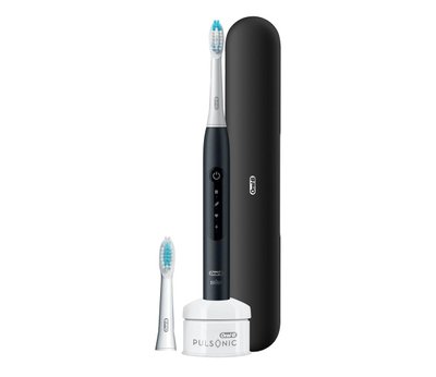 Електрична зубна щітка Oral-B Pulsonic Slim Luxe 4500 Black 318977 фото