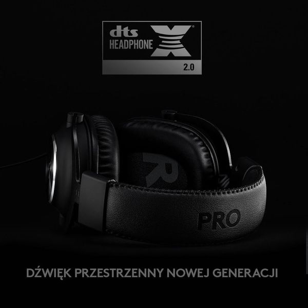 Комп'ютерна гарнітура Logitech G PRO X Gaming Headset Black (981-000818) 230328 фото