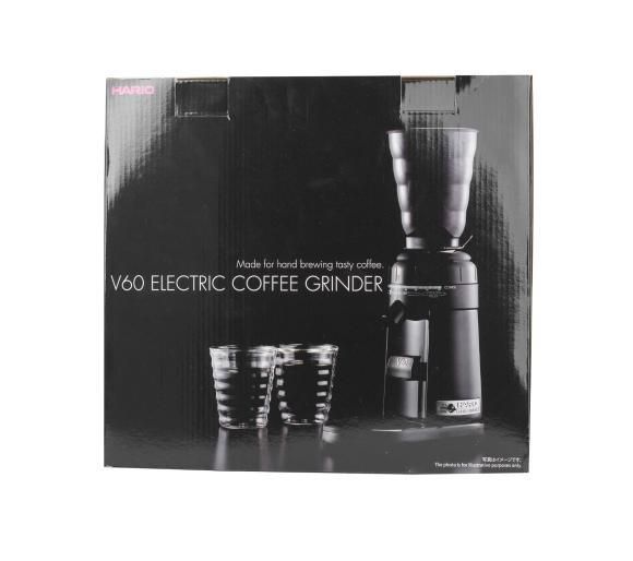 Кавомолка електрична Hario V60 Electric Coffee Grinder (EVCG-8B-E) 392554 фото