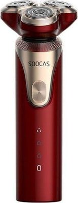 Електробритва чоловіча Soocas Electric Shaver S3 Red/Gold 325135 фото