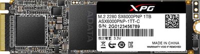 SSD накопичувач Adata XPG SX6000 Pro 1 TB (ASX6000PNP-1TT-C) 336080 фото