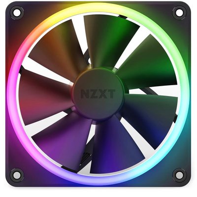 Вентилятор NZXT F120 RGB Black (RF-R12SF-B1) 480171 фото