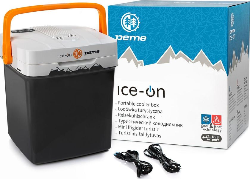 Портативний холодильник термоелектричний Peme ice-on IO-23L Adventure Orange 310687 фото