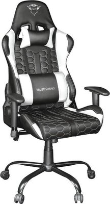 Комп'ютерне крісло для геймера Trust GXT 708W Resto White 354834 фото