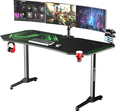 Геймерский игровой стол Ultradesk Frag XXL Green 329276 фото