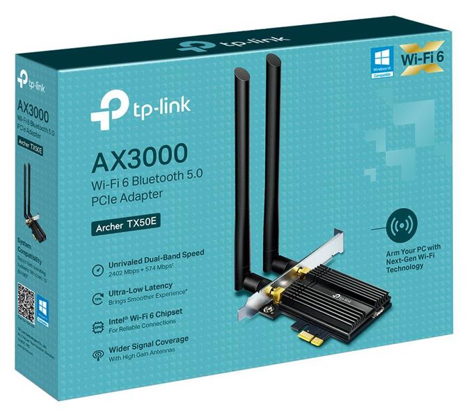 Wi-Fi адаптер TP-Link Archer TX50E 345307 фото