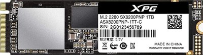 SSD накопитель Adata XPG SX8200 Pro 1 TB (ASX8200PNP-1TT-C) 229423 фото