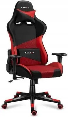 Комп'ютерне крісло для геймера Huzaro Force 6,2 Red Mesh 489248 фото