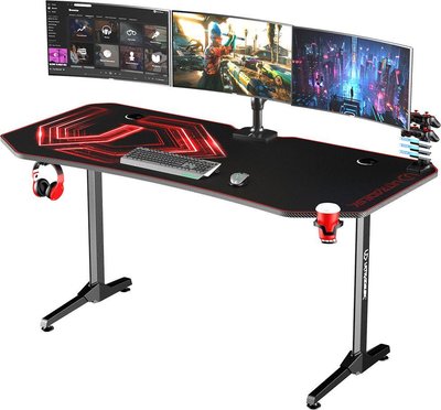 Геймерський ігровий стіл Ultradesk Frag XXL Red 342598 фото