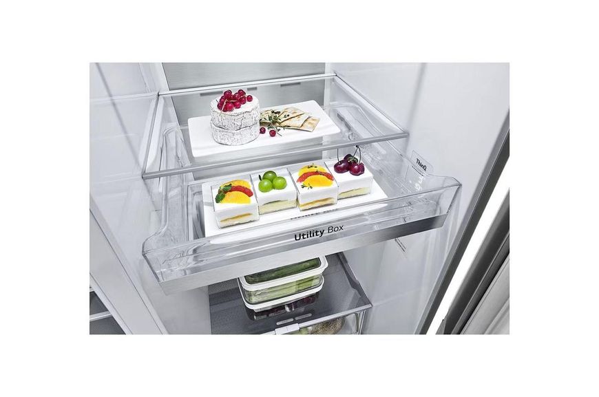 Холодильник з морозильною камерою LG GSLV90PZAD 479344 фото
