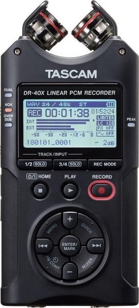 Цифровий диктофон Tascam DR-40X 370485 фото