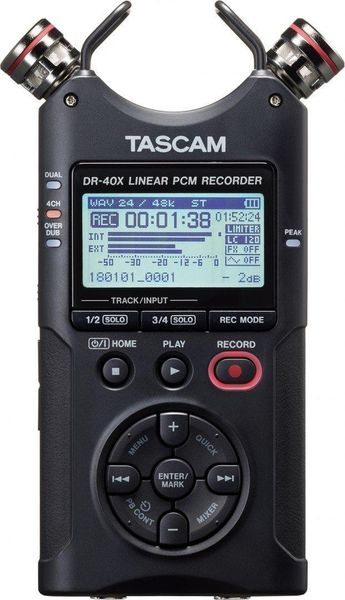 Цифровий диктофон Tascam DR-40X 370485 фото