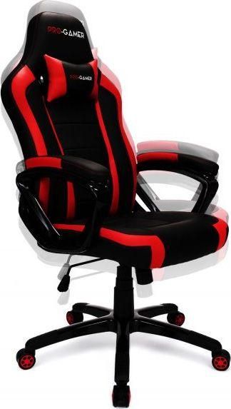 Компьютерное кресло для геймера Pro-Gamer Atilla Black/Red 312172 фото